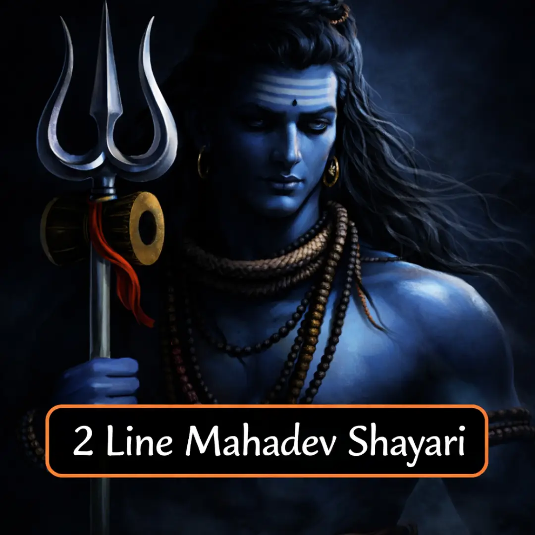 2 Line Mahadev Shayari