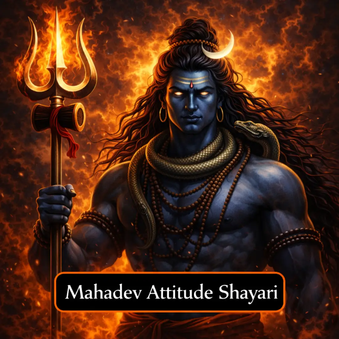 Mahadev Attitude Shayari